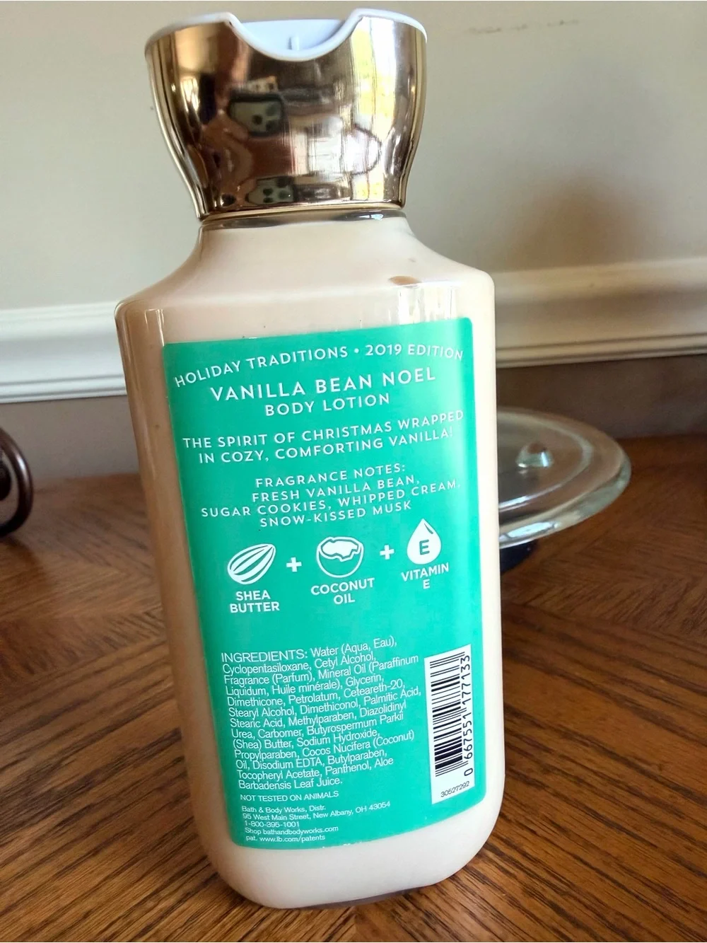 Bath & Body Works Vanilla Bean Noel Body Lotion - Cream new 8oz